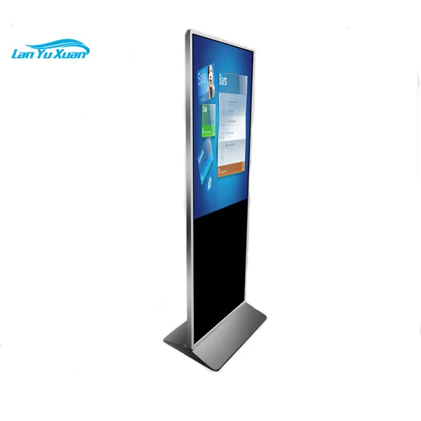 55 inch Indoor Floor Standing Win 10 System Touch Screen Kiosk Advertising Screen Totem Digital Signage and Displays