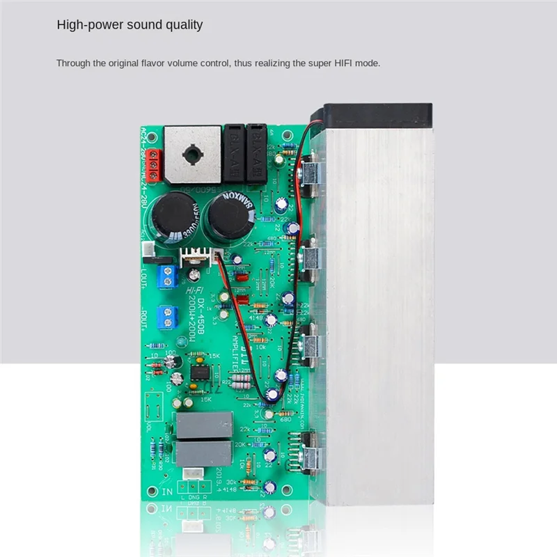 A003 TDA7294 PRO مكبر للصوت مجلس 2.0 قناة 150 واط تبريد الهواء HiFi عالية الطاقة مضخم الصوت المجلس