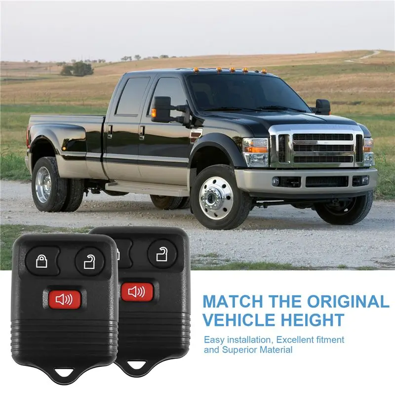 Hot Selling-2 Keyless Entry Remote Control Car Key Fob For Ford F150 Expedition Escape Focus CWTWB1U212,2 Keyless Entry Remote C