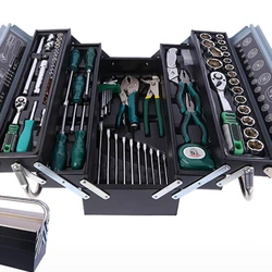 85 pcs Socket Ratchet Wrench Maintenance Tool Set, Automobile Maintenance And Repair Toolbox Combination Set