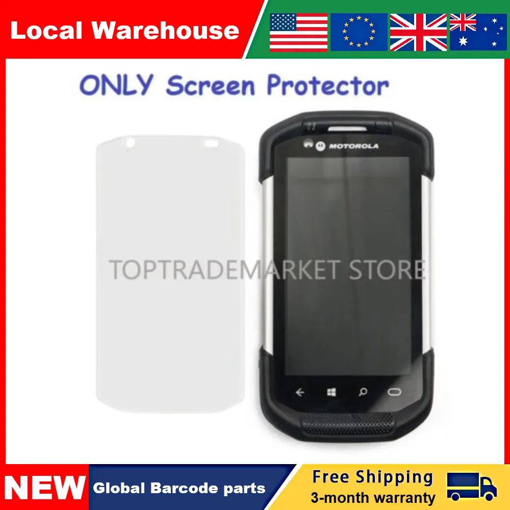 

3pcs Tempered Screen Protector Film for Zebra Motorola Symbol TC70 TC75 TC77