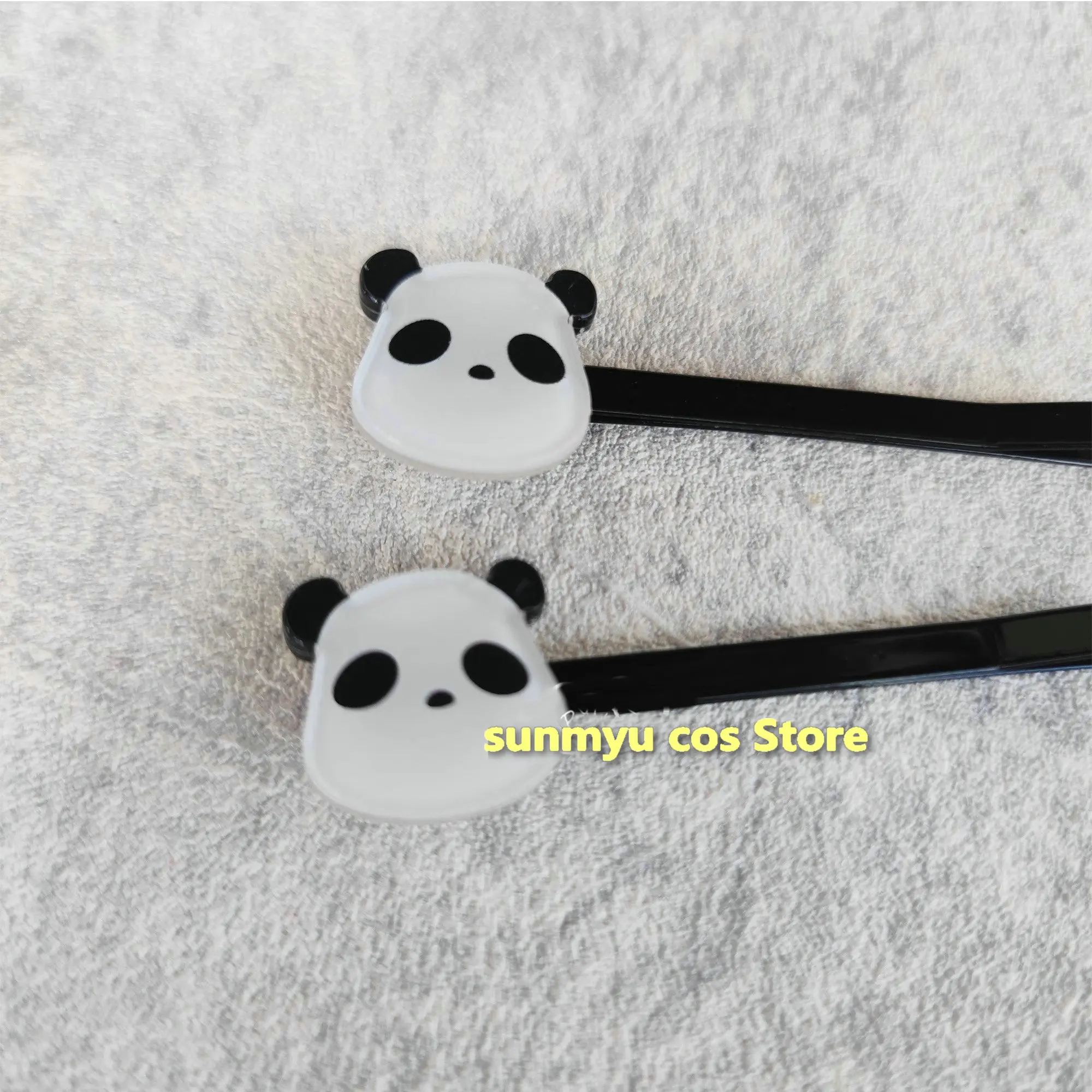 Skip and Loafer Iwamura Mitsumi Cosplay Accessory Panda Hairpins