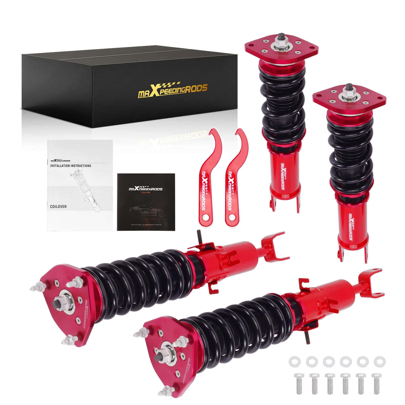 

Комплект койловеров MaXpeedingrods для занижения подвески Nissan 350Z 2003-2008