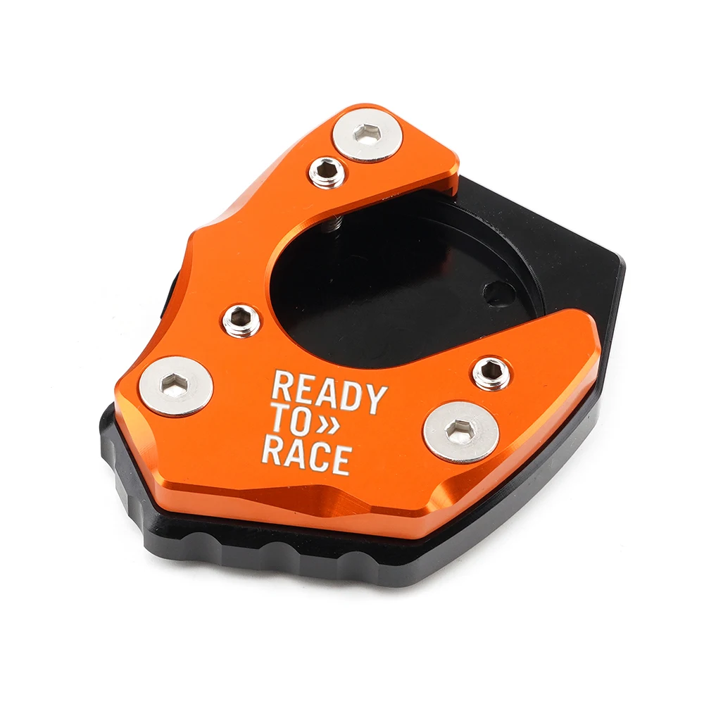 For KTM Ready to Race DUKE390 DUKE 125 200 390 RC RC390 2017-2024 Kickstand Foot Side Stand Extension Pad Support Plate Enlarge