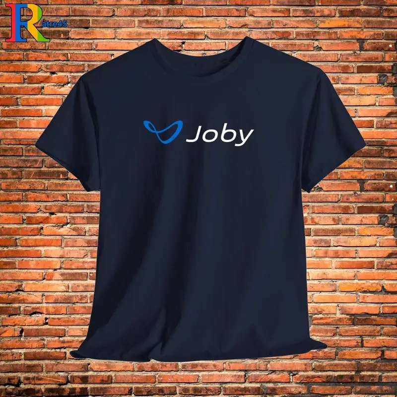 Футболка с логотипом Joby Aviation, черная, серая, белая, темно-синяя, красная, оранжевая, размеры C, S, 5XL