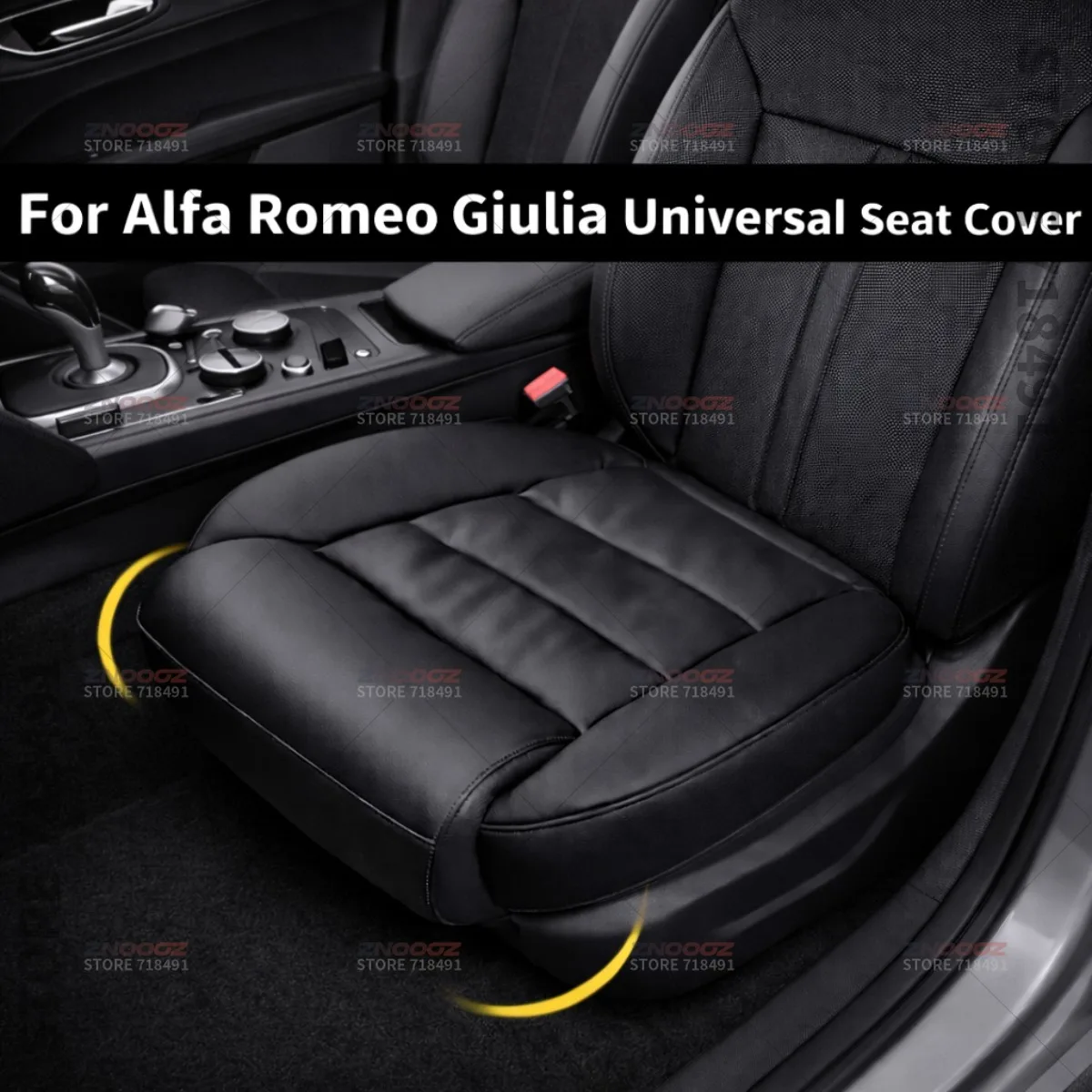 

Подушка-удлинитель для поддержки ног в автомобильном кресле, накладка на сиденье из пены с эффектом памяти, аксессуары для интерьера автомобиля Alfa Romeo Giulia