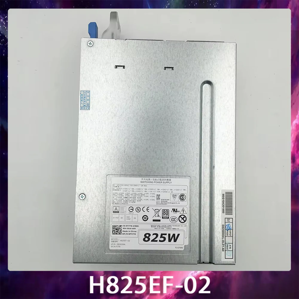 H825EF-02 สําหรับ DELL เวิร์คสเตชั่นแหล่งจ่ายไฟ T7910 T5810 T7810 T7610 W1FJK 0FT7T6 825W