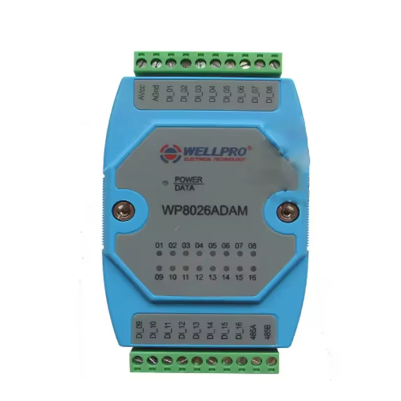 

16 Digital input module Switch module Isolated 16-channel DI MODBUS communication WP8026ADAM