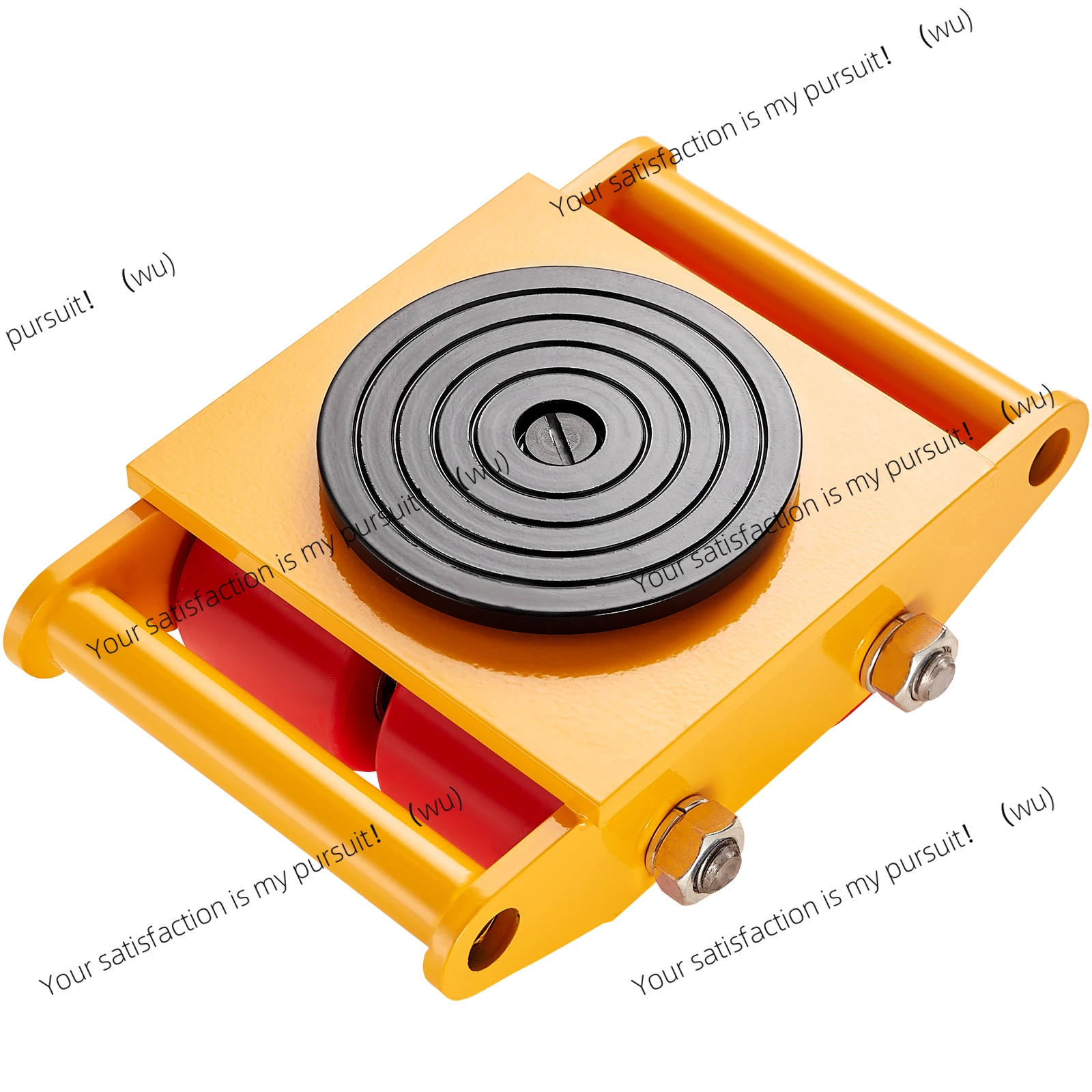 

Цельностальная тележка для перемещения поддонов промышленного оборудования, 6T, переносной бак с вращением на 360 градусов для транспортировки грузов
