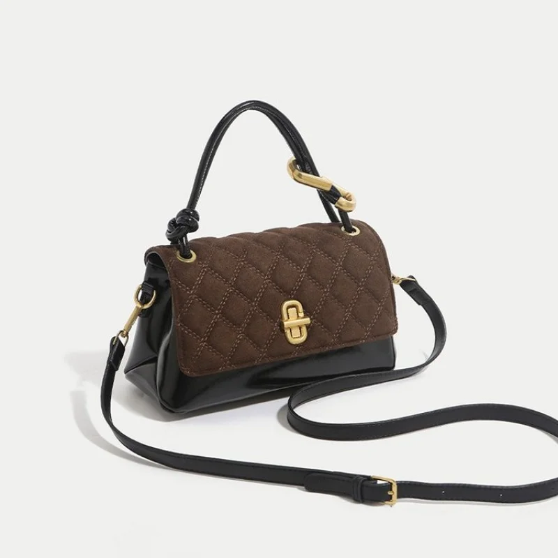 

Высококачественная женская сумка из кожи с радужным принтом, модная парижская винтажная шикарная сумка