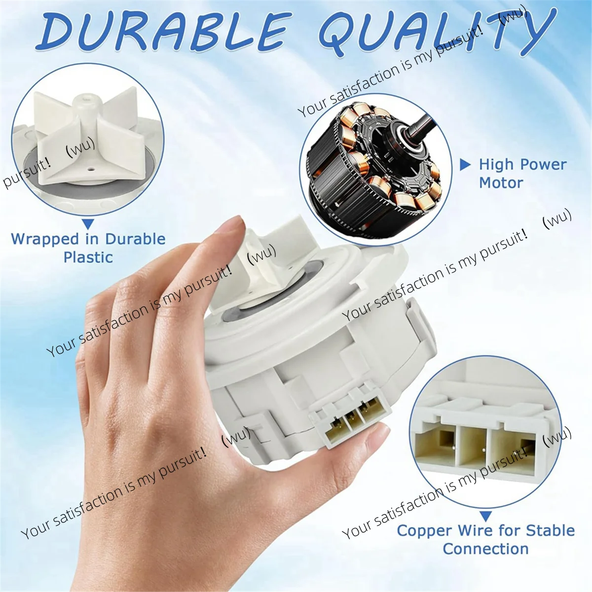 

Сливной насос посудомоечной машины LG Kenya EAU62043401 EAU62043403-, заменяет EAU60710801 EAU60710802