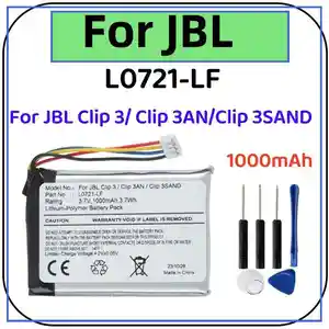 Bilashmart HOT SALE 1 2 L0721 LF Battery JBL Clip 3 3AN 3SAND Replacement Lithium Polymer Bateria