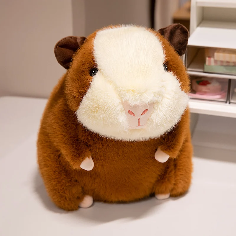 25/30/40CM Cute Real life Guinea Pig Plush Toy Doll Kawaii Piggy Doll Stuffed Toys Simulation Animal Pillow Lovely Xmas Gift