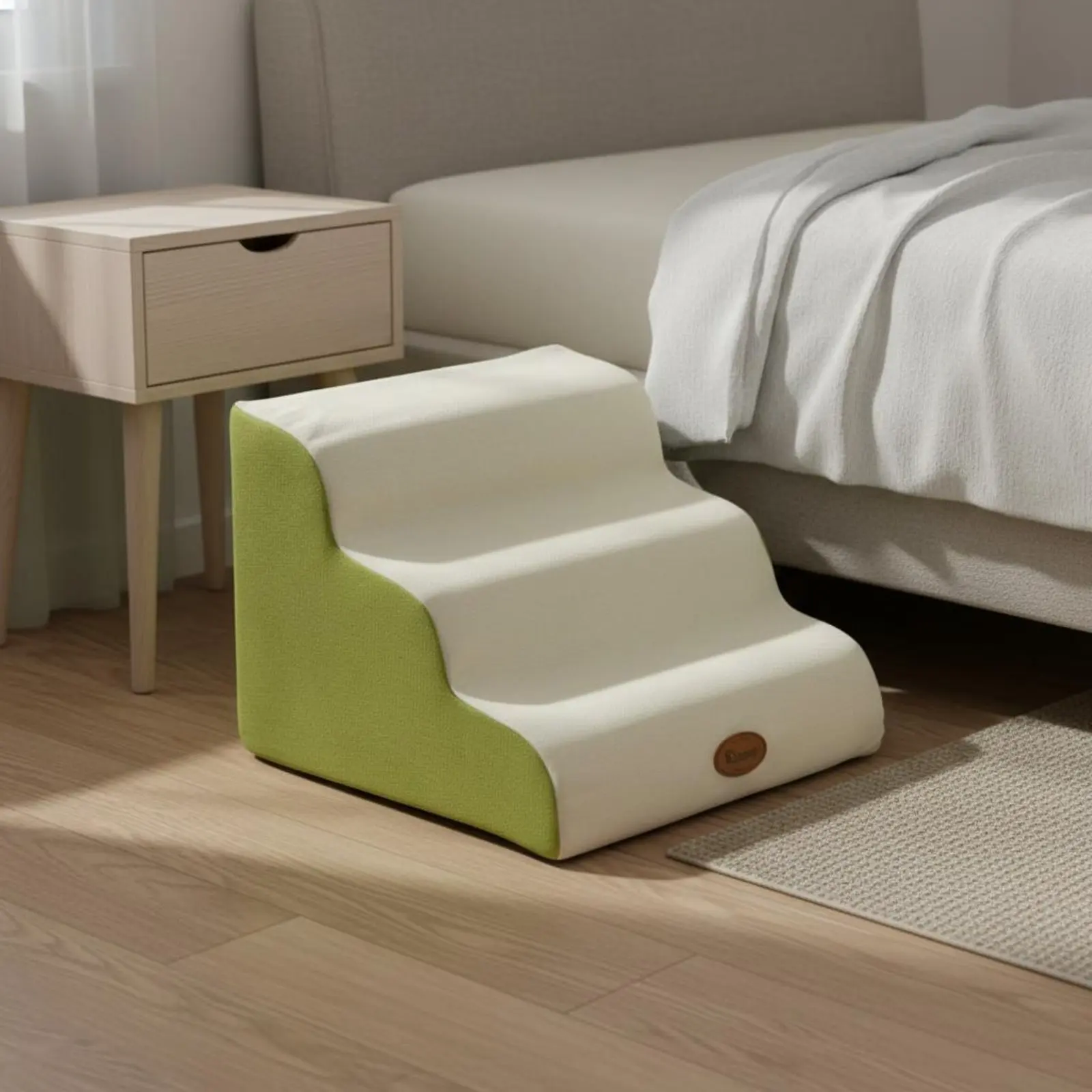 

Противоскользящая лестница для домашних животных: прочная конструкция, ступеньки для собак к кровати, ступеньки для щенков, защита пола от истирания для молодых собак