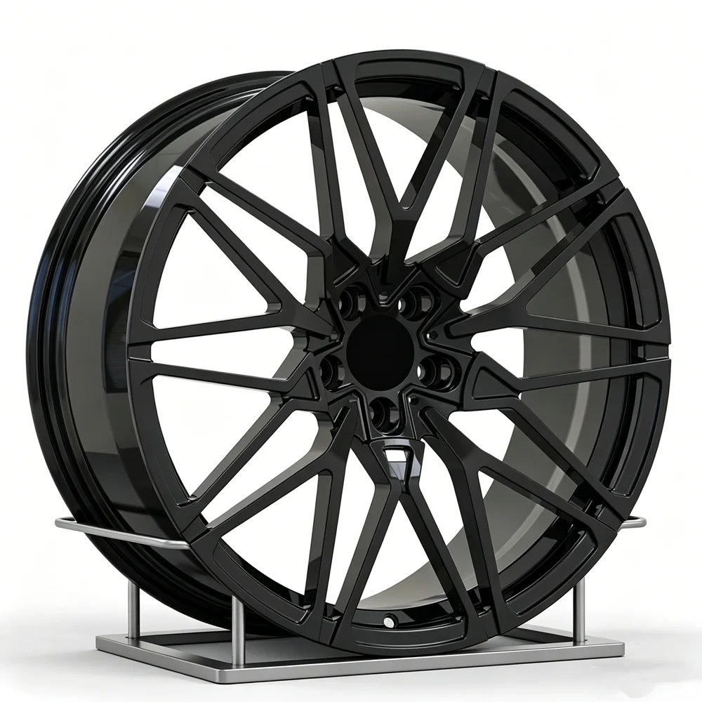 

Gloss Black Full Coating 20 Inch Rims 5x114.3 Concave Wheels Forged 1 Peice for cadillac Cts 2008