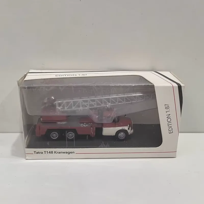 Schuco 1:87 Skala HO TATRA T148 KRANWAGEN Metalowy Model Samochodu Symulacyjny Statyczny Kolekcjonerski Dekoracyjny Prezent Pamiątkowy na Święta