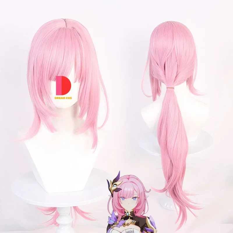 Disfraz de Cosplay Honkai Impact 3 Elysia para mujer, uniforme de carnaval, peluca de Anime, trajes de Halloween para fanáticos del juego con accesorios, moda