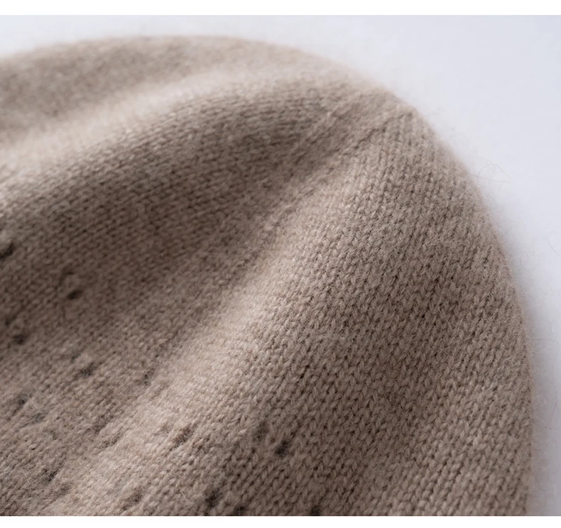 100% Kaschmir Kinder Hut Herbst Winter Koreanischen Stil Gestrickte Baby Nette Wolle Hut Gehörschutz Kopf Hut Jungen und Mädchen hut – Detail 12