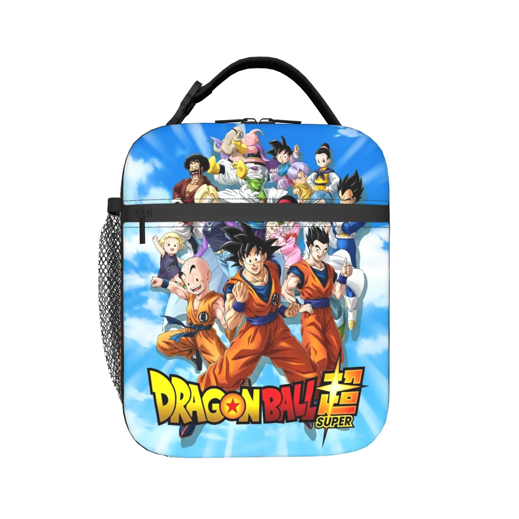 

D-Dragon-Ball-L DragonBalls Thermal Insulated Lunch Bag for Picnic Reusable Bento Box Men Women Thermal Cooler Lunch Box