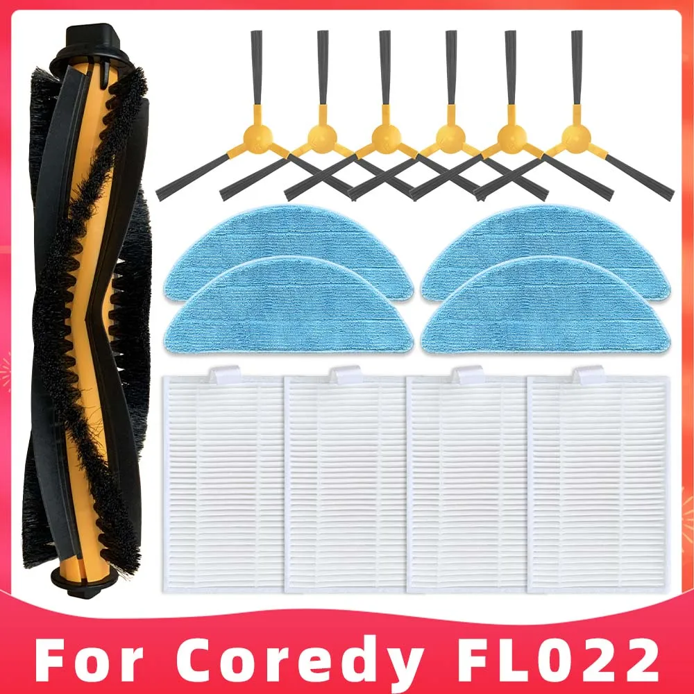 Fit For Coredy FL022 / Kabum smart 500 / Liectroux C30B Robot Vacuums Roller Side Brush Filter Mop Cloths Rag Part Accessory