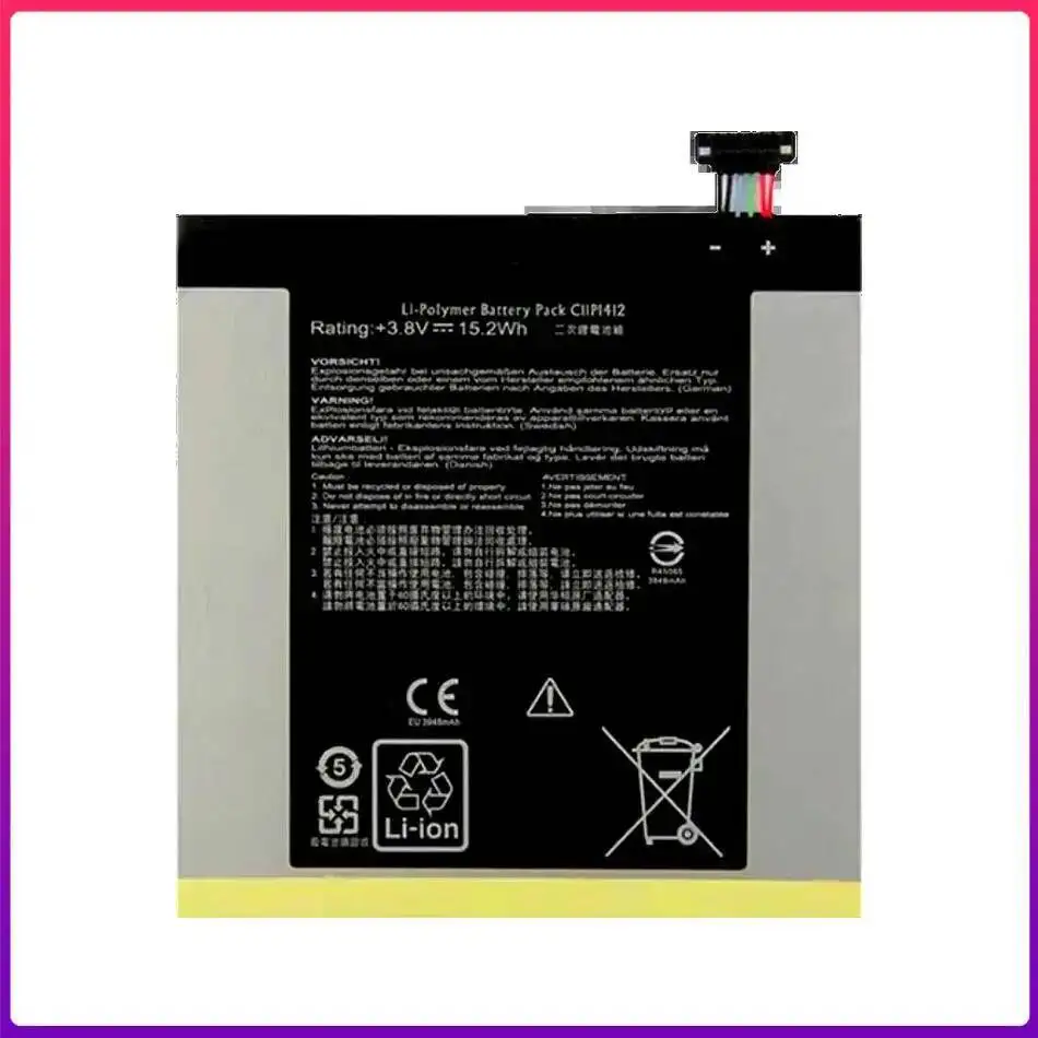 

Tablet Battery C11P1412 3948Mah Environmentally Friendly For Asus Fonepad 7 FE170CG FE175CG FE171MG ME175CG