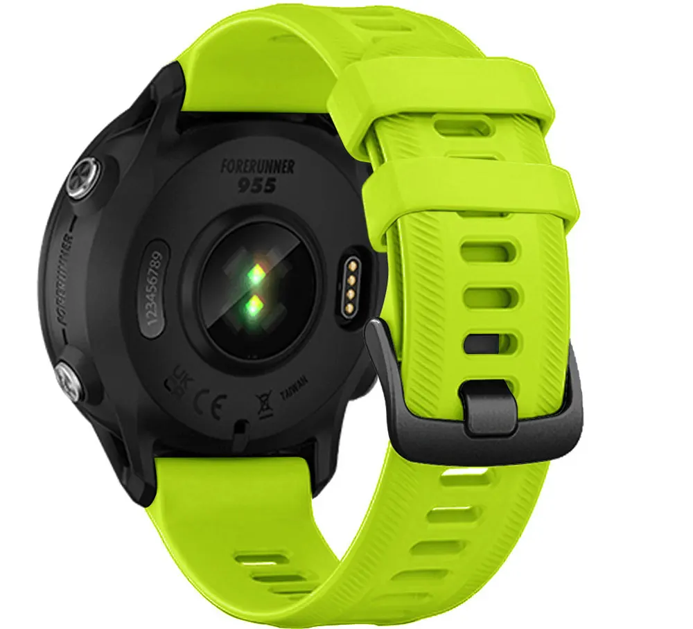 Silikonarmband für Garmin Forerunner 955 745 935 945, Original-Armband, atmungsaktiv, Smartwatch-Armband – Detail 6
