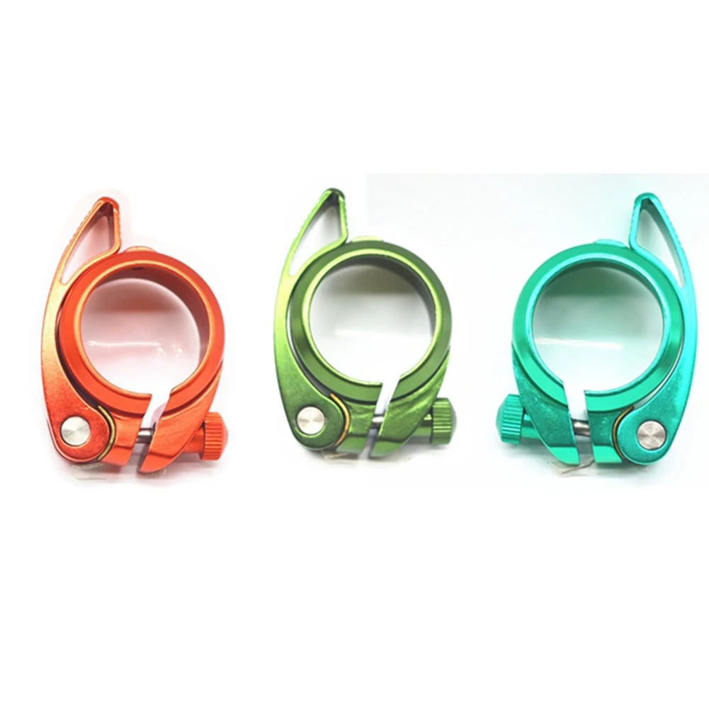 Seatposts Clamps 40mm Aluminum Alloy SP8 Folding Bike Electric Folding Bicycle Seat Tube Clamp,40mm Green