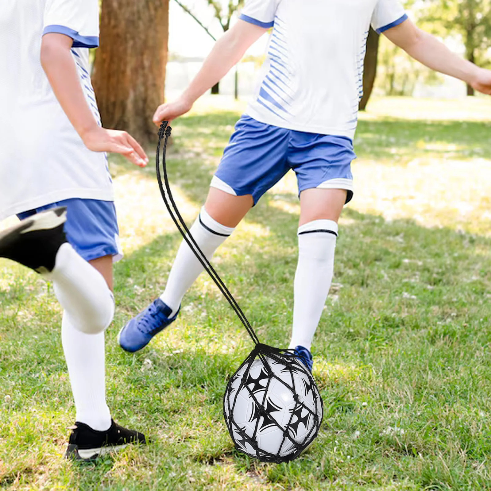 

Футбольная сетка для тренировок, черный регулируемый поясной ремень, футбольная сетка для тренировок с возвратом, футбольный мяч, инструмент для тренировки соло