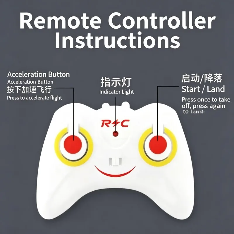 Remote Control Bee Flying Vehicle Aircraft Gesture Sensing  Vehicle Flying Helicopter Lights Children's Toys Birthday Gift