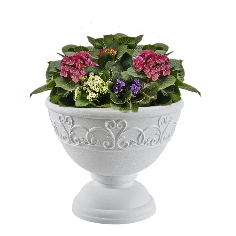 Special offer European Roman plastic gardening balcony courtyard thickened relief trophy villa combination succulent large flowe