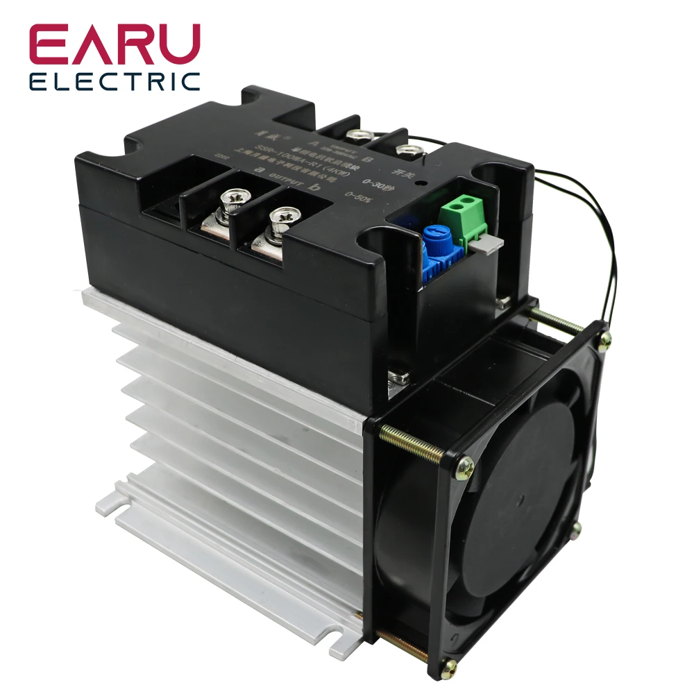 

220V Single Phase Motor Soft Starter Module Controller 1KW2KW4KW6KW8KW Online Soft Starting Fan Pump Pressure Reducer Conveyor