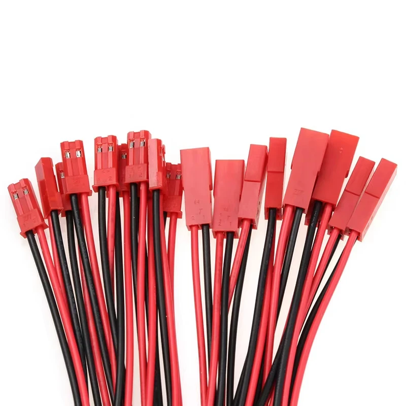 2 Pin JST Stecker Buchse Verbinder 22AWG 10cm DIY Anschlusskabel Elektronik Zubehör für LED Lichtleisten RC Spielzeuge Batterien Elektronik Reparatur Heim Montage Universal Verbindung Elektronik Bauteile für DIY Projek – Detail 17