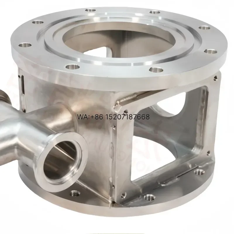 Wmwmnu for High Precision SUS304 Digital Miniature Hollow Chamber Small Cavity Vacuum System Parts Hermetic Seal Industrial