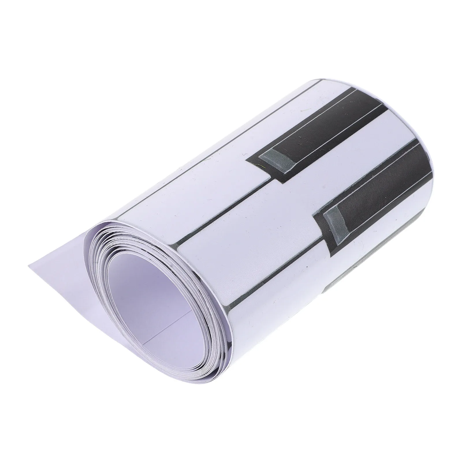 1 Roll Musical Bulletin Board Trim 7.8ft X 4Inch Piano Keyboard Bulletin Board Themed Classroom Door Frame School