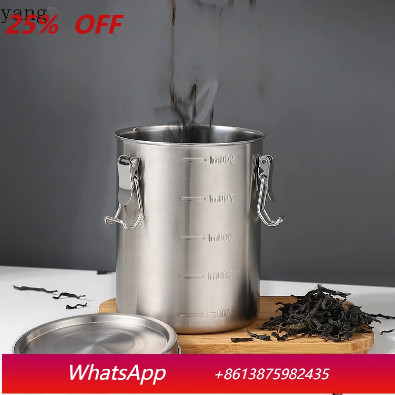 

LMM stainless steel storage tank with lid for storing grain storage barrels Household storage tank