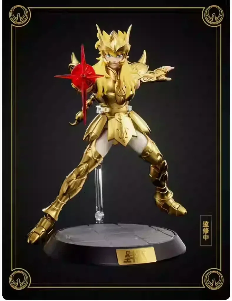 Original New BLOKEES Saint Seiya CHAMPION CLASS Aries Mu Leo Aiolia Scorpius Milo Assembled Action Figure Anime Toys Kids Gift