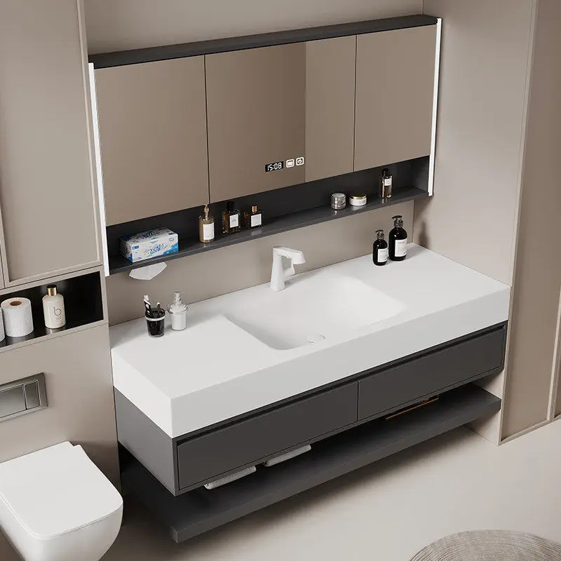 Compact Perfume Bathroom Cabinet Organizer Storage Toilet Unique Salon Bathroom Cabinet Nordic House Gabinete Salon Furniture