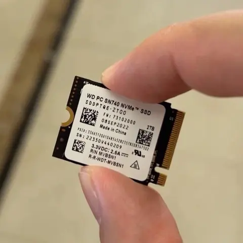 Western Digital WD SN740 SN5000S M.2 2230 SSD 2TB 1TB 256GB NVMe PCIe Gen4 x4 For Microsoft Surface Pro X Laptop 3 Steam Deck