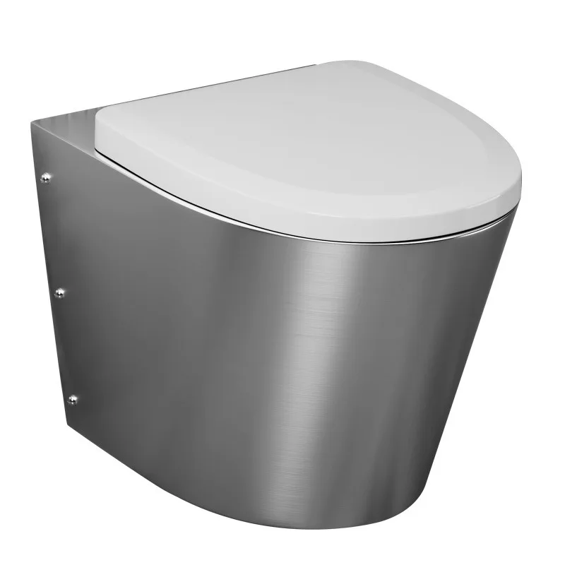 Stainless steel vacuum toilet, aircraft, high-speed rail, train, high-speed train adsorption toilet, rural public toile