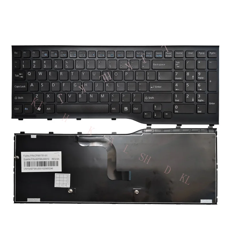 

Клавиатура NN подходит для нового ноутбука Fujitsu AH552 A552, модель CP581752-01.