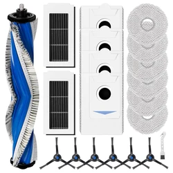 Replacement Parts For ECOVACS DEEBOT X5 Omni, Accessory Kit With Roller Brush, HEPA Filters,Wipes,Dust Bags,Side Brushes