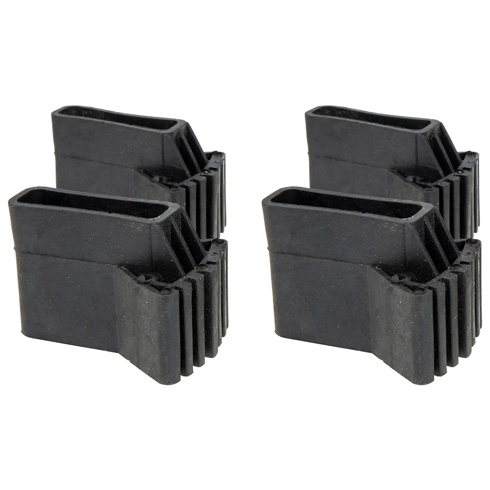 

4 Pcs Non-slip Ladder Feet Covers Durable Rubber Safety Mats Adjustable Foot Support Removable Construction Home Office