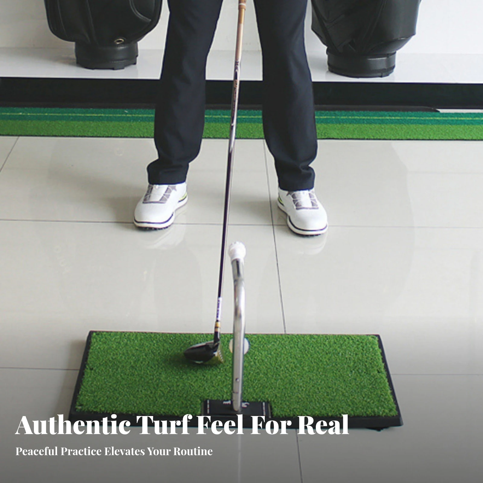 Golf Swing Practice Aid with Rotating Stick Non-Slip Golf Swing Practice Practice Aid Sports Equipment Portable Precision