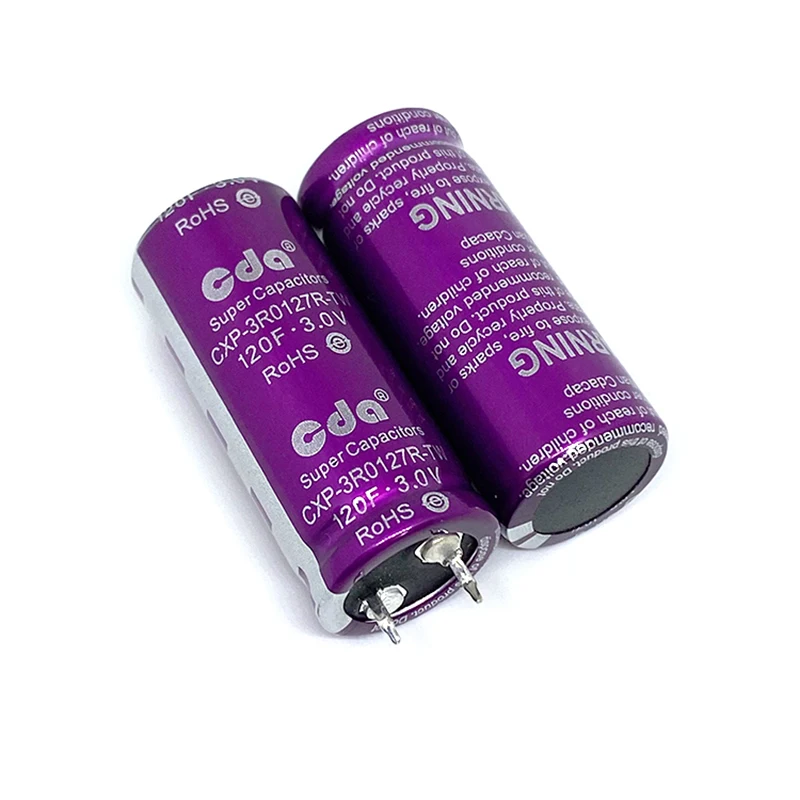 CXP SuperCapacitors Farad capacitor  3.0V CDA 3V 1F 2.0F 3.3F 5F 7F 10F 15F 20F 25F 30F 50F 60F 100F 120F Super Capacitor