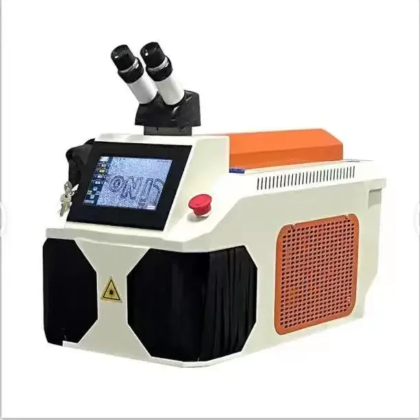 

200w gold silver YAG optical fiber welder desktop jewelry