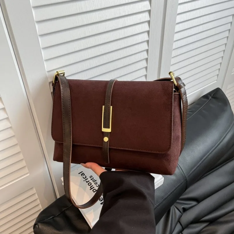 Original Classic Leather Crossbody Bag Women Handbag Designer Shoulder Tote Purse Satchel Commuter Diaper Bag