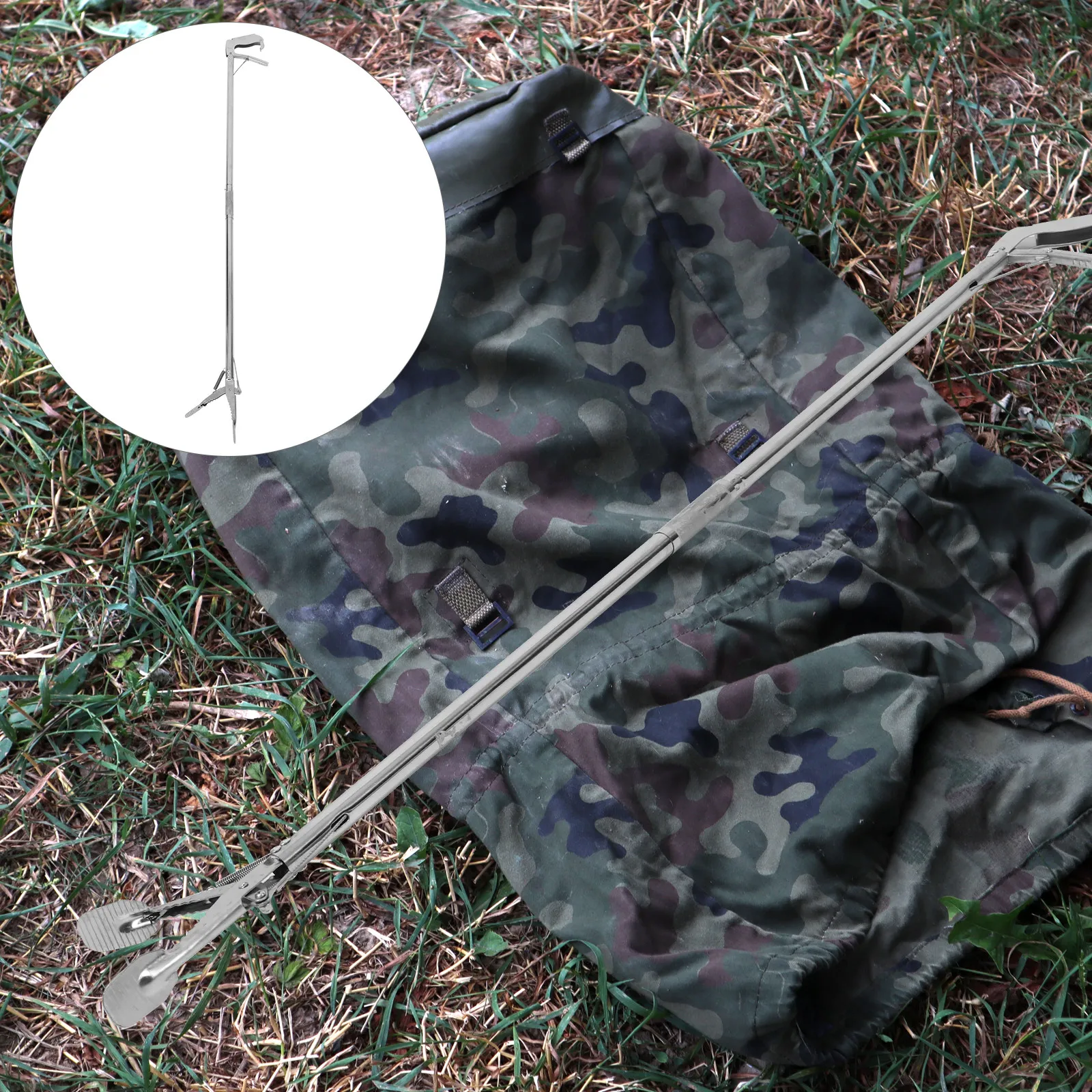 

Heavy Duty Foldable Picker Grabber Tool Stainless Steel 28 Inch Long Retractable Grabber for Seniors Daily Use Garbage