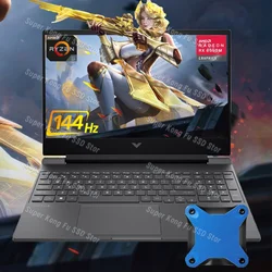 PARA portátil para juegos HP Victus Ryzen 5, 15,6 FHD 144Hz, Ryzen 5 7535HS, AMD Radeon RX 6550M, 32GB RAM, 1TB SSD, W11H