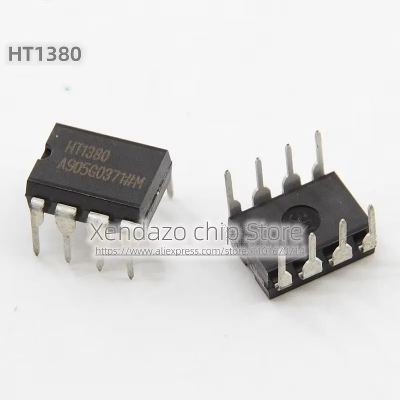 

10pcs/lot HT1380 1380 DIP-8 package In-line Original genuine Serial clock chip