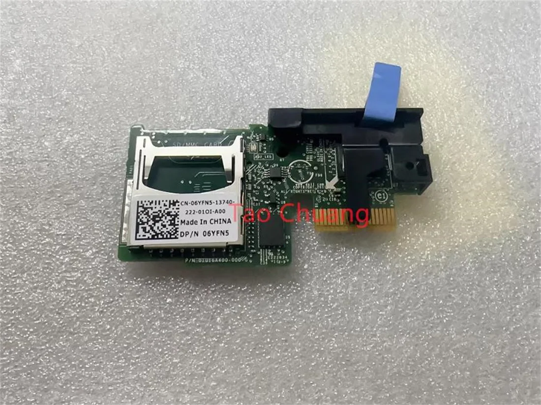 FOR Dell PowerEdge R520 R420 R720 R620 R820 R920 R930 Server Built in SD Card Reader Module 06YFN5 6YFN5